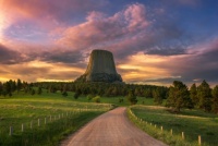 Sunrise at Devils Tower Jigsaw Puzzle
