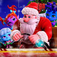 Super Monster Santa Helper Jigsaw