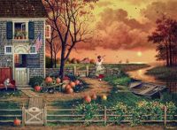 Supper Call – Charles Wysocki Jigsaw Puzzle