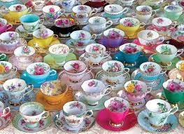 Tea Cups Collection Jigsaw Puzzle