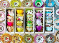 Teacup Collection Jigsaw Puzzle