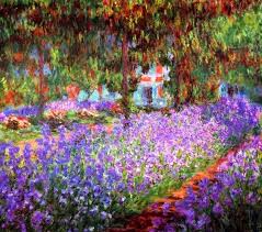 The Artist’s Garden Claude Monet Jigsaw Puzzle