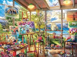 The Artist’s Room Jigsaw Puzzle