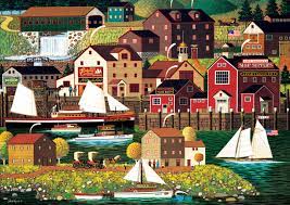 The Cambridge Charles Wysocki Jigsaw Puzzle