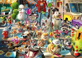 The Dog Walker Jigsaw Puzzle