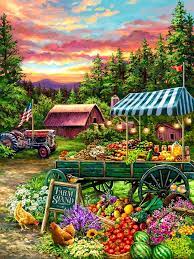 The Fruit Stand Jigsaw Puzzle