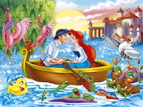 The Little Mermaid Kissing Puzzle Jigsaw
