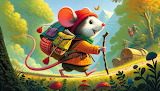 Desenhos de The Mouse Adventure Jigsaw Puzzle para colorir