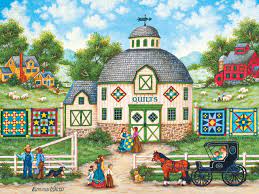 The Quilt Barn Jigsaw Puzzle