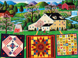The Quiltmaker Lady Charles Wysocki Puzzle