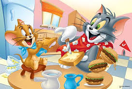 Tom and Jerry Breakfast Jigsaw Puzzle