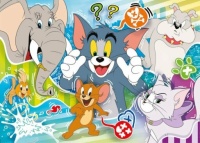 Desenhos de Tom and Jerry Jigsaw Puzzle 4 para colorir