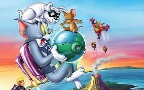 Desenhos de Tom and Jerry Spy Quest Jigsaw Puzzle para colorir