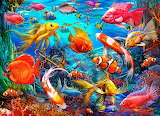 Tropical Ocean Fish Jigsaw Puzzle