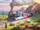 Tunnel Train Jigsaw Puzzle