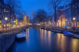 Twilight in Amsterdam Jigsaw Puzzle