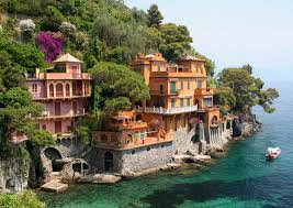 Villa by The Sea, Portofino Jigsaw Puzzle