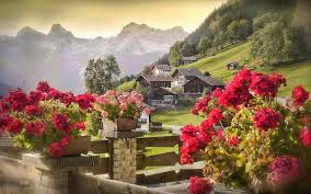 Village In Mountain Jigsaw Puzzle