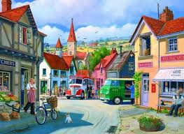 Village Life Jigsaw Puzzle