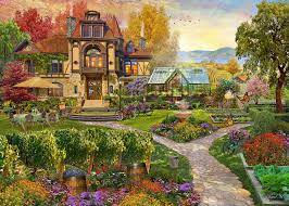 Vineyard Retreat Jigsaw Puzzle