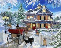 Vintage Christmas Jigsaw Puzzle