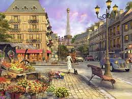 Vintage Paris Jigsaw Puzzle