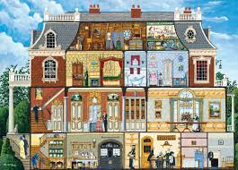 Desenhos de Walden Manor House Jigsaw Puzzle para colorir