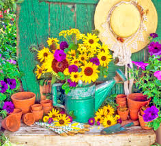 Watering Can Bouquet Jigsaw Puzzle