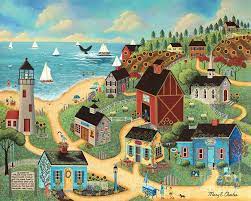 Whale Tale Cove Jigssaw Puzzle