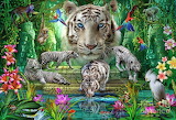 White Tiger Jigsaw Puzzle