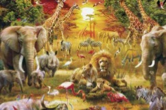 Wild Animals Jigsaw Puzzle