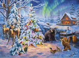 Woodland Christmas Jigsaw Puzzle