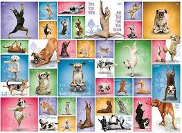 Yoga Dogs Jigsaw Puzzle