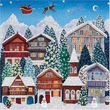 Yuletide Village Jigsaw Puzzle