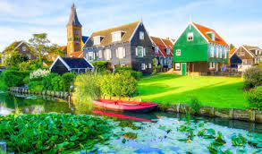 Zaanse Schans Village Jigsaw Puzzle