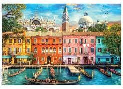 Desenhos de A Day in Venice – Dominic Davison Puzzles Jigsaw para colorir
