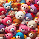 A Pile of Teddy Bears Jigsaw Puzzle