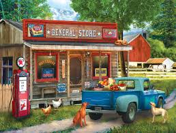 A stop at the Store Jigsaw Puzzle