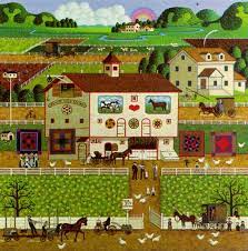 Amish Neighbors – Charles Wysocki Puzzles Jigsaw