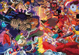 Desenhos de Anime Impossible One Piece Jigsaw Puzzle para colorir
