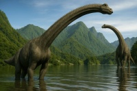Apatosarus Dinosaur Jigsaw Puzzle