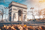 Desenhos de Arc de Triomphe Paris, France Jigsaw Puzzle para colorir