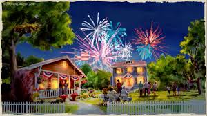 Backyard 4th of July Celebration Jigsaw Puzzle