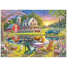 Desenhos de Backyard Jigsaw Puzzle para colorir