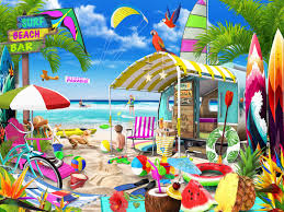 Desenhos de Beach Getaway Jigsaw Puzzle para colorir