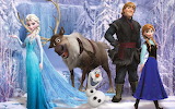 Desenhos de Beautiful Disney Frozen Jigsaw Puzzle para colorir