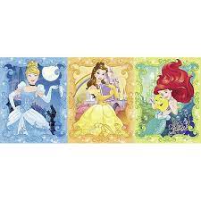 Beautiful Disney Princesses Panorama Jigsaw Puzzle