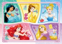 Desenhos de Beauty Disney Princesses Jigsaw Puzzle 6 para colorir