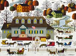 Beaver Hat Tavern – Charles Wysocki Puzzles Jigsaw