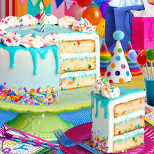 Desenhos de Birthday Cake Jigsaw Puzzle para colorir